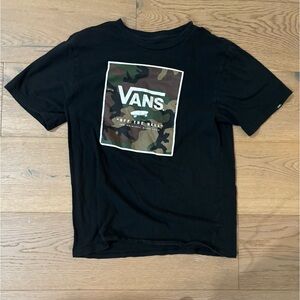 VANS CAMO T-SHIRT SKATEBOARDING